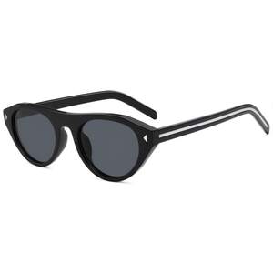 VANLINKER Retro Small Oval Cateye Sunglasses for Women Men VL9915 | Trendy Narrow Cat Eye Round Shades