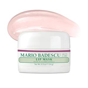 Mario Badescu Lip Mask, Overnight Lip Treatment Enriched With Skin Softening Coconut Oil and Hydrating Shea Bu