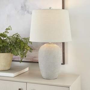 Nourison Home 23" Vintage Gray Ceramic… — view 3