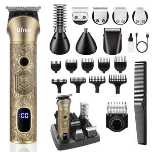 Ufree 7-in-1 Beard Trimmer for Men, Electric Razor Shaver, Men Grooming Kit | 1-10 mm Adjustable Comb for All 