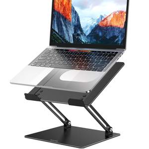 BESIGN LS10 Laptop Stand for Desk, Ergonomic Adjustable Notebook Tablet Stand, Foldable Laptop Riser, Portable