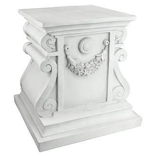 Design Toscano NG314100 Statuary Garden Base Riser, Large, Classic Plinth Large Classic Statuary
