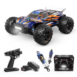 HYPER GO H16DR 1:16 Scale Ready to Run Fast Remote Control Car, High Speed Jump RC Monster Truck, Off Road RC 