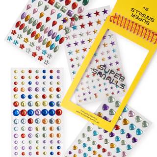 Super Smalls Everyday Sparkle 4-Page Gem Sticker Book | Ages 3+ Everyday Sparkle 4-Page Sticker Book
