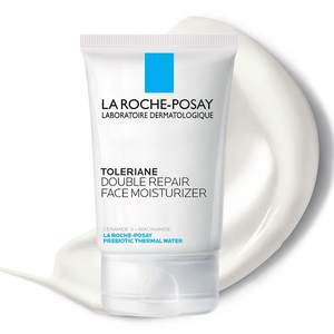 Toleriane Double Repair Face Moisturizer, Daily Moisturizer Face Cream with Ceramide and Niacinamide for All S