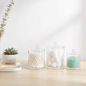 SheeChung 3 Pack Clear Acrylic Qtip… — view 6