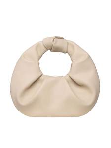 Verdusa Women's PU Leather Clutch Purse Small Hobo Handbag Evening Bag | Ruched, Going Out, Trendy Purse for W