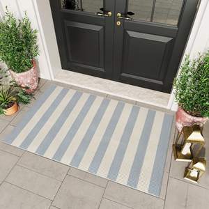 OJIA Outdoor Rugs 3'x5', Welcome Mat for Front Door Mat Outside Entrance | Washable Outdoor Area Rug Entryway 