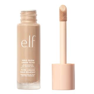 e.l.f. Halo Glow Liquid Filter, Complexion Booster For A Glowing, Soft-Focus Look, Infused With Hyaluronic Aci