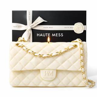 Handbag Candle in GiftBox - Haute Mess - Designer Gifts for Women - High End Luxury Candles for Women - Gift f