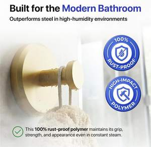HOME SO Suction Cup Hooks for Shower &… — view 2