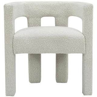Meridian Furniture Athena Collection Modern | Contemporary Boucle Fabric Upholstered Accent | Dining Chair, 25