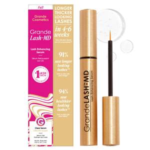 Grande Cosmetics GrandeLASH-MD Lash Enhancing Serum - Peptide & Vitamin Infused Formula for Longer, Thicker, F