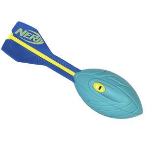 Nerf Vortex Aero Howler Neon Foam Ball, Classic Long-Distance Football, Flight-Optimizing Tail, Whistling Soun