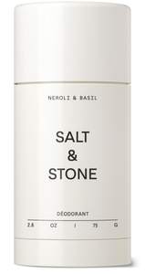 Salt & Stone Aluminum-Free Deodorant for Women & Men, Neroli & Basil 2.6 oz | Extra Strength 48 Hour Protectio