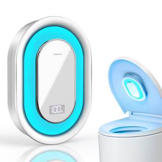 Smart Toilet UV-C Sanitizing &Odor-Control System - Automatic Toilet Cleaner Chemical-Free Deodorizer with Saf