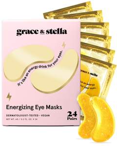 grace & stella Award Winning Eye Patches for Puffy Eyes | Birthday Gifts for Women - Under Eye Mask for Dark C