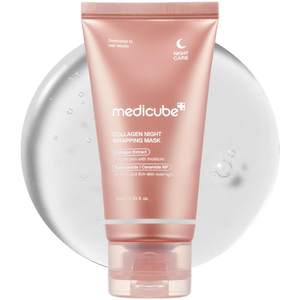 medicube Wrapping Mask Collagen Overnight Peel Off Facial Mask | Elasticity & Hydration Care, Reduces Sagging 