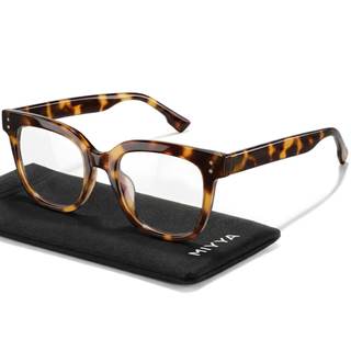 miyya Blue Light Glasses for Women - Oversized UV & Blue Light Blocker Chunky Frames, Stylish Eyewear Access *