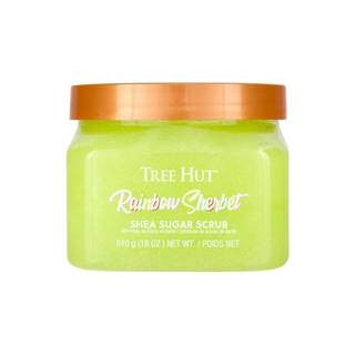 Tree Hut Rainbow Sherbet Body Scrub, Exfoliating Sugar Scrub, Vegan, 18 Oz | Exfoliating & Nourishing with She