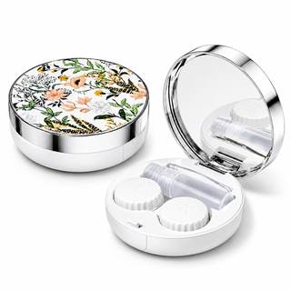 Contact Lens Case, Travel Contact Lens Cases Cute Contact Case and Solution Perfect for Daily Travel Outdoor R