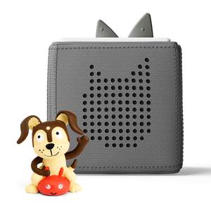 Toniebox 1 Audio Player Starter Set with Playtime Puppy - Listen, Learn, and Play with One Huggable Little Box
