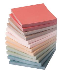 Mr. Pen- Sticky Notes, 3"x3", 12 Pads, 600 Sheets, Vintage Colors | Sticky Notes Bulk, Self-Stick Note Pads, P