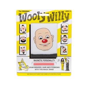 Original Wooly Willy, Magnetic Personalities – Drawing Kit, Arts and Crafts, Fidget Toys for Kids, Draw on Woo