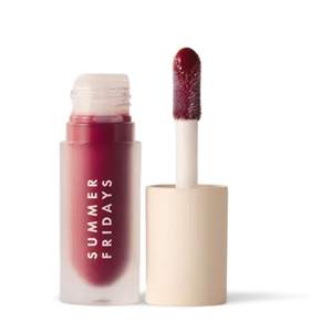 Summer Fridays Dream Lip Oil - Hydrating Tinted Lip Gloss Oil - Non-Sticky Formula with Skincare Benefits for 