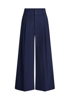 PRETTYGARDEN Women's High Waisted Wide Leg Dress Pants | Business Casual Slack Trousers,Flowy Pleated Palazzo 