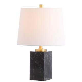 Safavieh Lighting Collection Judson Black Marble Finish 21-inch Bedroom Living Room Home Office Desk Nightstan