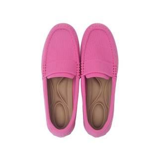 Dogese Women's Lightweight Knitted Loafers Casual Flat Shoes Comfortable Boat Shoes Flat Bottomed Breathable S