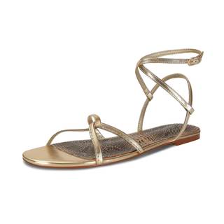 SOVANYOU Strappy Sandals for Women Dressy Flat Sandals Open Toe Cute Summer Sandal with Cross Ankle Strap 8 Go