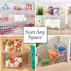 STORi Audrey Stackable Clear Bin… — view 6