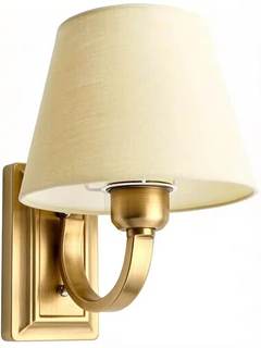 Wall Sconce Vintage Style Wall Light Fixture, Classic Wall Lamp for Indoor, Bedroom, Gold Iron Wall Lamp with 