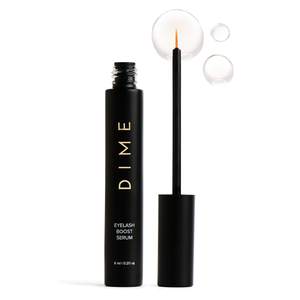 DIME Beauty Eyelash Boost Serum - Lash Growth, 0.20 oz | With Peptides & Amino Acids for longer, thicker, heal