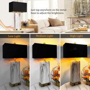 Touch Control Table Lamps Set of 2… — view 2