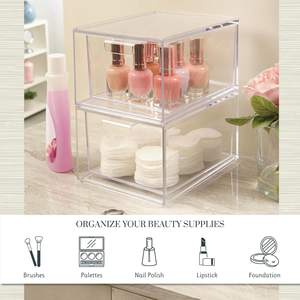 STORi Audrey Stackable Clear Bin… — view 4