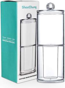 SheeChung 2 Pack Acrylic Stackable… — view 6