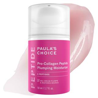 Paula's Choice Pro-Collagen Peptide Plumping Face Moisturizer, 1.7 Fl Oz | Daily Gel Face Cream for Deep Light