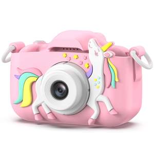 Goopow Kids Camera Toys for 3-8 Year Old Girls Boys,Children Digital Video Camcorder Camera with Cartoon Soft 