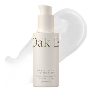 Oak Essentials Firming Plant Peptide Serum, Peptide Face Serum, 1 fl oz | Botanical actives, helps improve fin