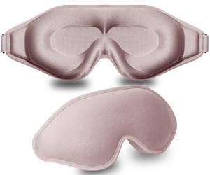 FengXinZi Sleep Mask for Side Sleeper, Blackout Eye Mask for Women Men | Sleeping Masks, 3D Contoured, Breatha