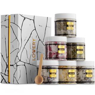 Gifts for Women Who Have Everything Spa Gift Basket, Epsom Bath Salts Gift Basket Set, Self Care Salt W/Essent