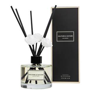CULTURE & NATURE Reed Diffuser Set 6.7oz (200ml) Black Rose Scented Diffuser with Sticks Home Fragrance Reed D