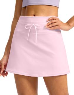 Soothfeel Tennis Skirts for Women High Waisted Golf Skirt Pickleball Running Casual Athletic Skorts for Woman 