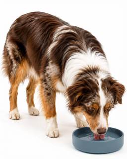 Should We Go? Dog Water Bowl - The Perfect Dish No-Spill, Less Mess Non-Tippable Water & Food Bowl, Pure Silic