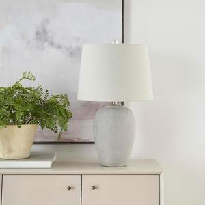 Nourison Home 23" Vintage Gray Ceramic… — view 4