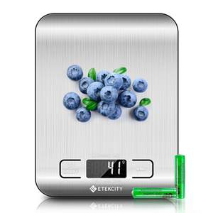 Etekcity Food Kitchen Scale, Digital Grams and Ounces, 11lb | Tare function, ideal for baking, weight loss, ke